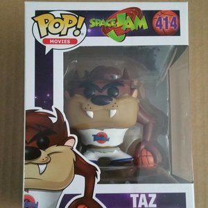 Funko POP Space Jam TAZ #414 VINYL FIGURE